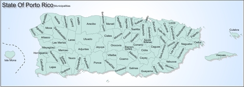 Product picture USA Puerto Rico State Populations