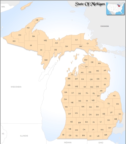 Product picture USA Michigan