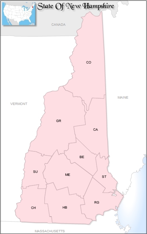 Product picture USA New Hampshire