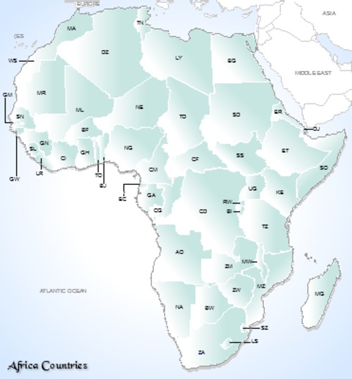 Product picture Africa Continent