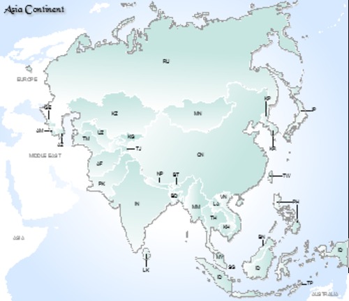 Product picture Asia Continent