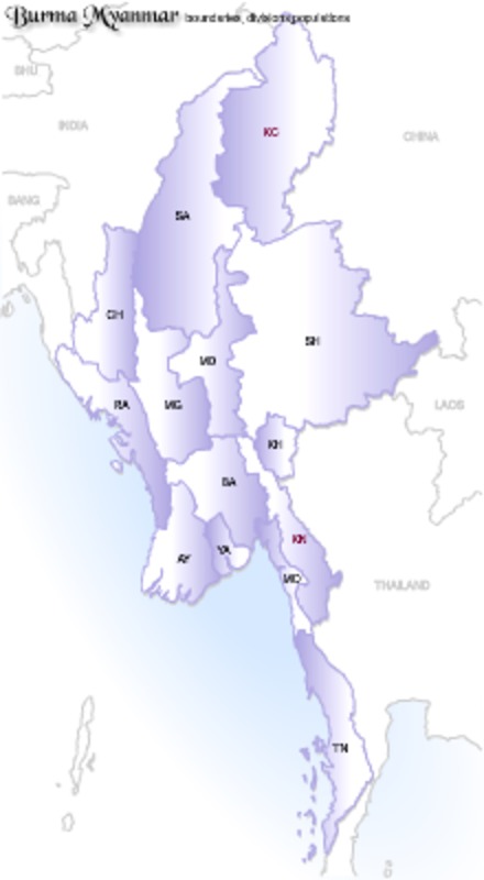 Product picture Burma Myanmar